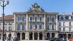 Rathaus Pont-à-Mousson an der Place Duroc