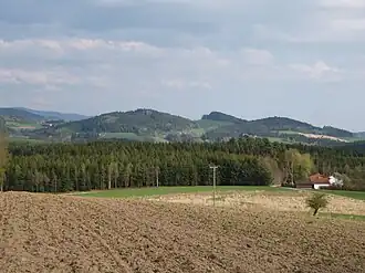 Höllenberg mit den Orten Höllberg und Höllhaus