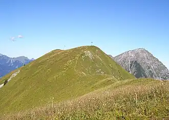 Der Hönig von Süden, rechts der Thaneller