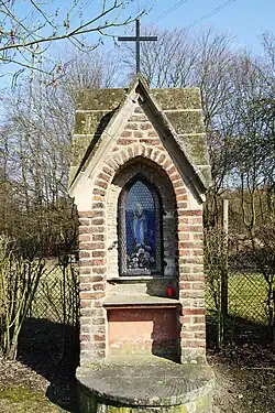 1852 zur Erinnerung an das Kloster von den Eheleuten Füngeling errichtet.