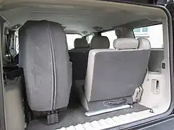 Innenraum (3. Reihe)