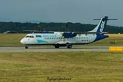 ATR72-500 von ASL Airlines Switzerland