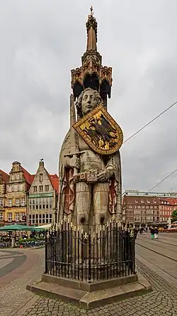 Rolandstatue in Bremen (Marktplatz)