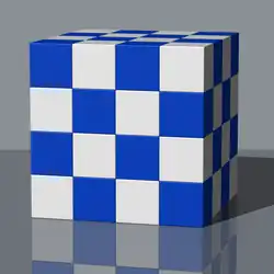 Raumfüllung mit Würfel