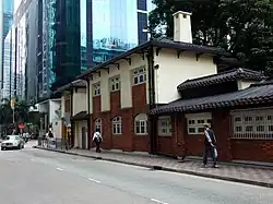 Altes Clubhaus in North Point