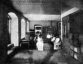 Lager und Sortierraum