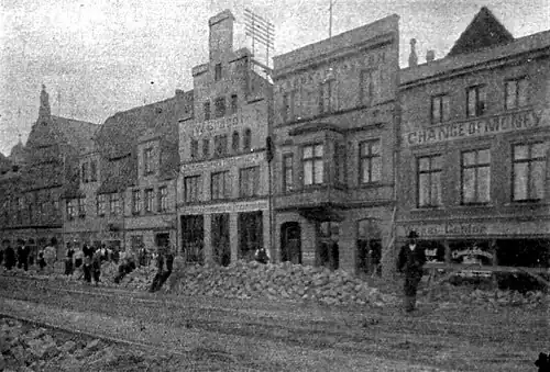 Pflasterungsarbeiten und Höhenregulierung