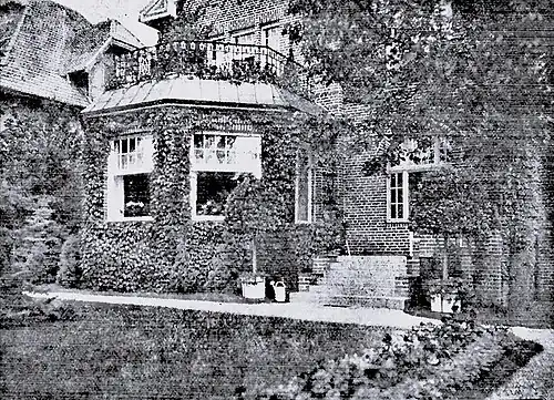 Vorderseite des Bürgermeisterhauses