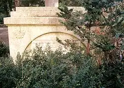 Vermehrens Grab auf dem neuen Teil des Burgtorfriedhofs