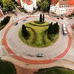 Kreisverkehr Ziegelteller