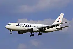 Boeing 767-200 der Jet Asia Airways