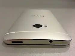 Der Aluminium-Unibody des HTC One