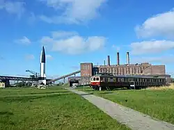 Großexponate auf dem Freigelände des Museums