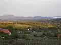 Blick von Lesencefalu in Richrung Balaton