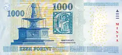 HUF 1000 2009 reverse