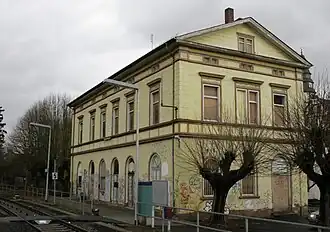 Bahnhof, Bahnsteigseite