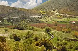 Hadrian Aquädukt, ca. 130 A.D., Standort: 80&nbsp;m nach erstem von 2 Tunneln