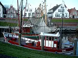 Der Hafen Greetsiels war auch Drehort für Szenen, die auf der Insel spielten