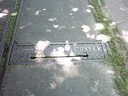 Weichenrelikt der Hafenbahn, 2006