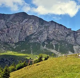 Hagelstock (2181m), Ansicht von Süd