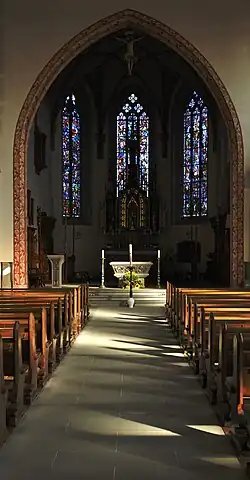 Pfarrkirche St.&nbsp;Johann Baptist (Innenansicht)
