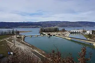 Bootstransportanlage Wasserkraftwerk Hagneck (2018)