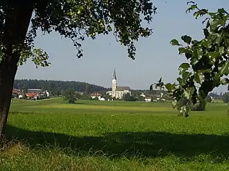 Blick auf Haigermoos