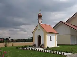 Giebelreiter (Spitzwegkapelle in Geiselhöring)