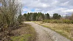 Höchster Punkt und Gipfelkreuz auf der Halde Brassert III