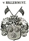Wappen der baltischen Hallermunt in Siebmachers Wappenbuch