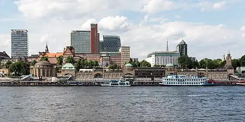 Blick von der Elbseite