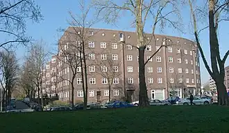 Wohnhäuser auf der Veddel