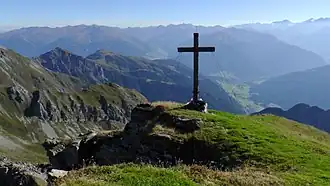 Gipfel der Hammerspitze mit Blick nach Osten.