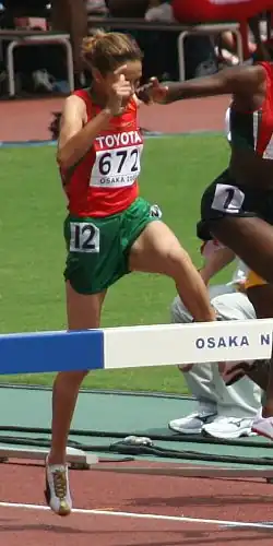 Hanane Ouhaddou – disqualifiziert wegen Verlassens der&nbsp;Bahn