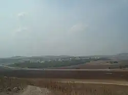 Kibbuz Channaton unterhalb des Tel Channaton