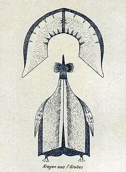 Abb. 1) Kragen aus einem Grebes