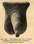 Votivpenis aus Griechenland