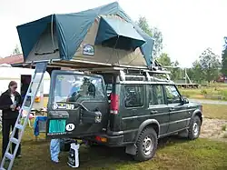 Dachzelt auf Landrover