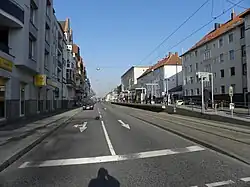 Die Podbielskistraße, Stadtbahnhaltestelle Pelikanstraße