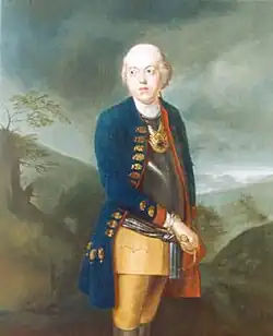 Hans Christoph Friedrich von Hacke (entstanden 1722 im Auftrag von Friedrich Wilhelm I.)