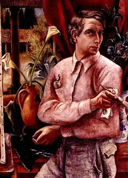 Hans Emil Oberländer (1933) Selbstporträt