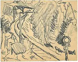 Zackenbahn bei Nieder-Schreiberhau (1925)