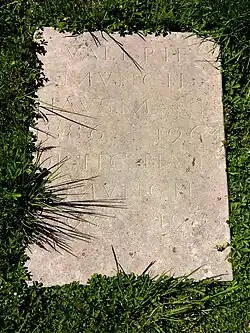 Hans Münch (1893–1983) Dirigent, Valerie Münch-Hausmann (1886–1963). Grab, Friedhof am Hörnli