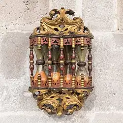 Kanzeluhr, Hildesheim, 18. Jh. (Inv.&nbsp;A&nbsp;1065)