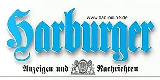 Harburger Anzeigen und Nachrichten (Zeitungslogo 2009)