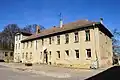 Das frühere Herrenhaus (Hofseite)
