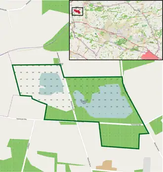 Übersichtskarte des Naturschutzgebiets