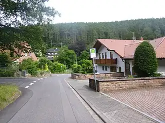 Harzofen, im Hintergrund die Kleine Ehscheid