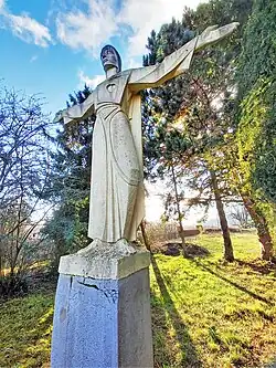 Christusstatue in Hasborn-Dautweiler (1960)