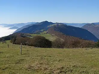 Blick von der Röti über den Weissenstein zur Hasenmatt